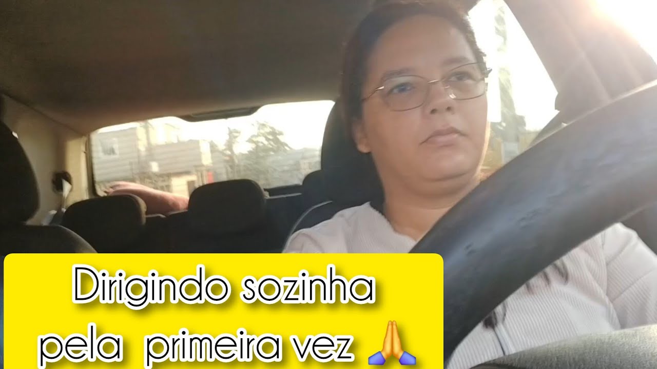 DIRIGINDO SOZINHA PELA PRIMEIRA VEZ 👏👏👏👏👏LEVEI MEU PAI NO POSTO DE SAUDE ❤️3° /4* dia do desafio