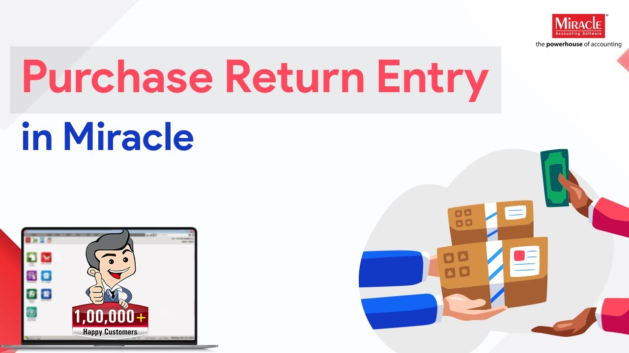 Returning an item? Here's how to make a Purchase Return Entry in Miracle  | Quick Tutorial ⚡️📊