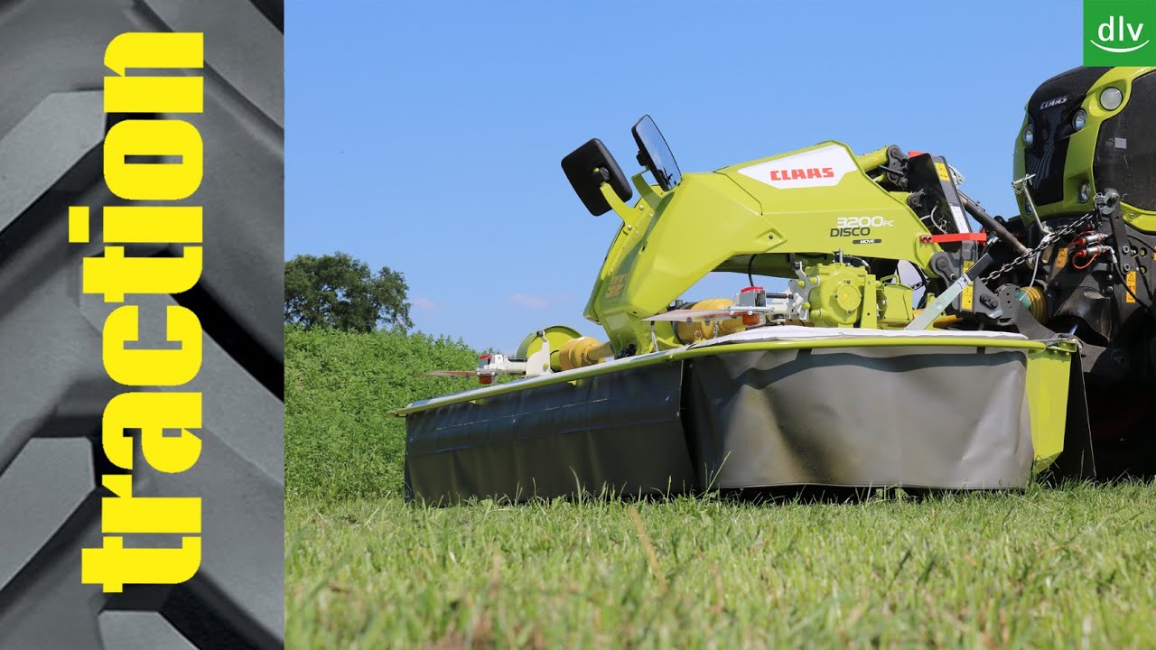 Claas Disco 3200 FC Move in der traction Arbeitsprobe