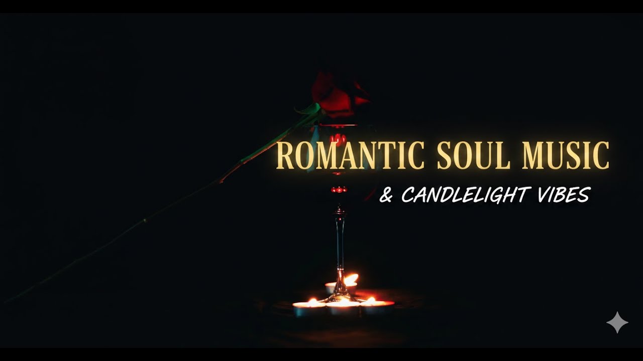 🕯️ Романтическая соул-музыка и атмосфера свечей 🌹