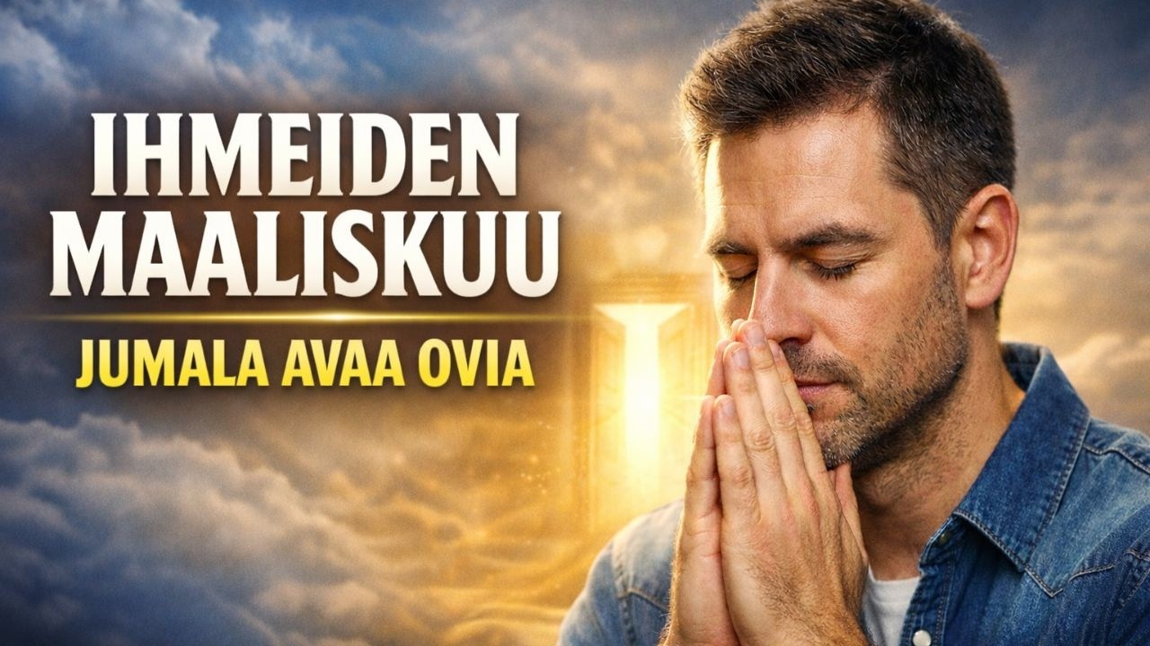 Rukous ihmeiden maaliskuuta varten: Siunaus, Jumalan suosio ja avatut tiet