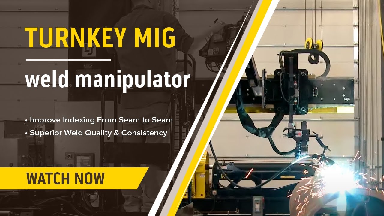 Demo: Turnkey MIG Welding Manipulator System that Reduces Rework