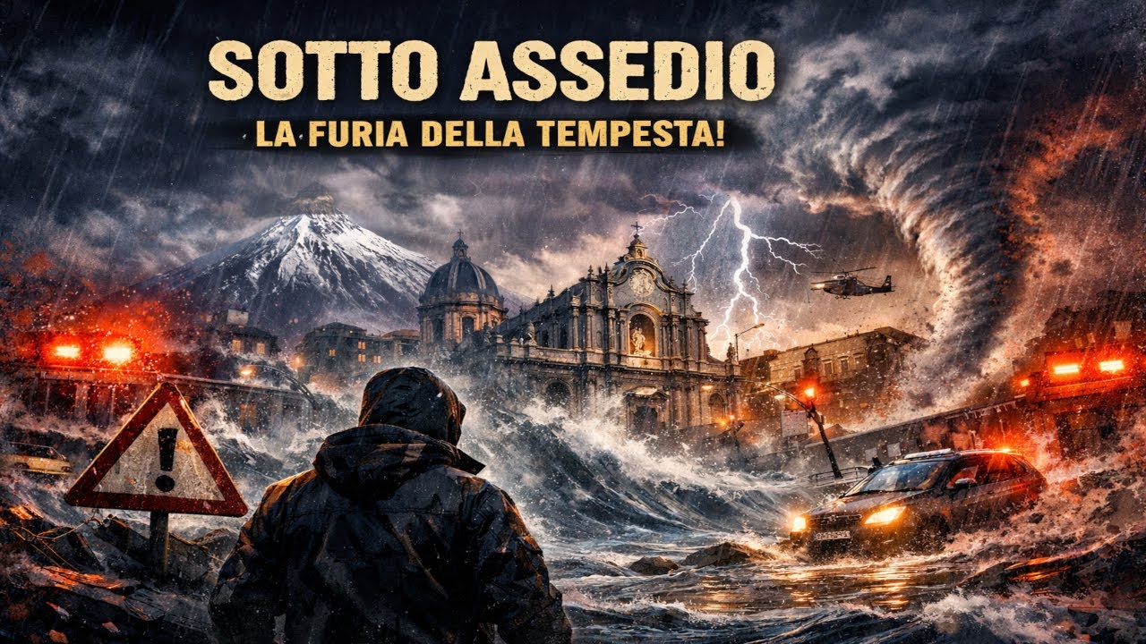 SCUOLE CHIUSE e Allerta Rossa: La scomoda verità sul Ciclone Harry (Official Visualizer)