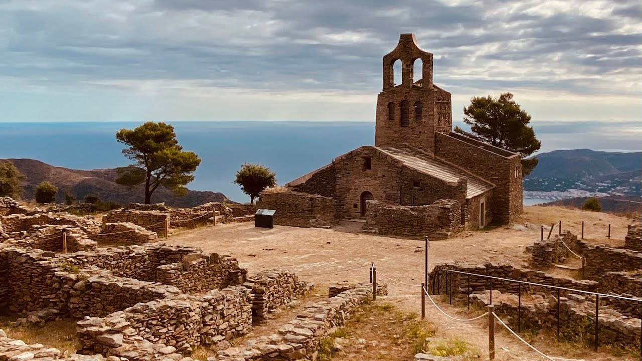 The Cathar holiest place in Catalonia, Spain. Morning meditation