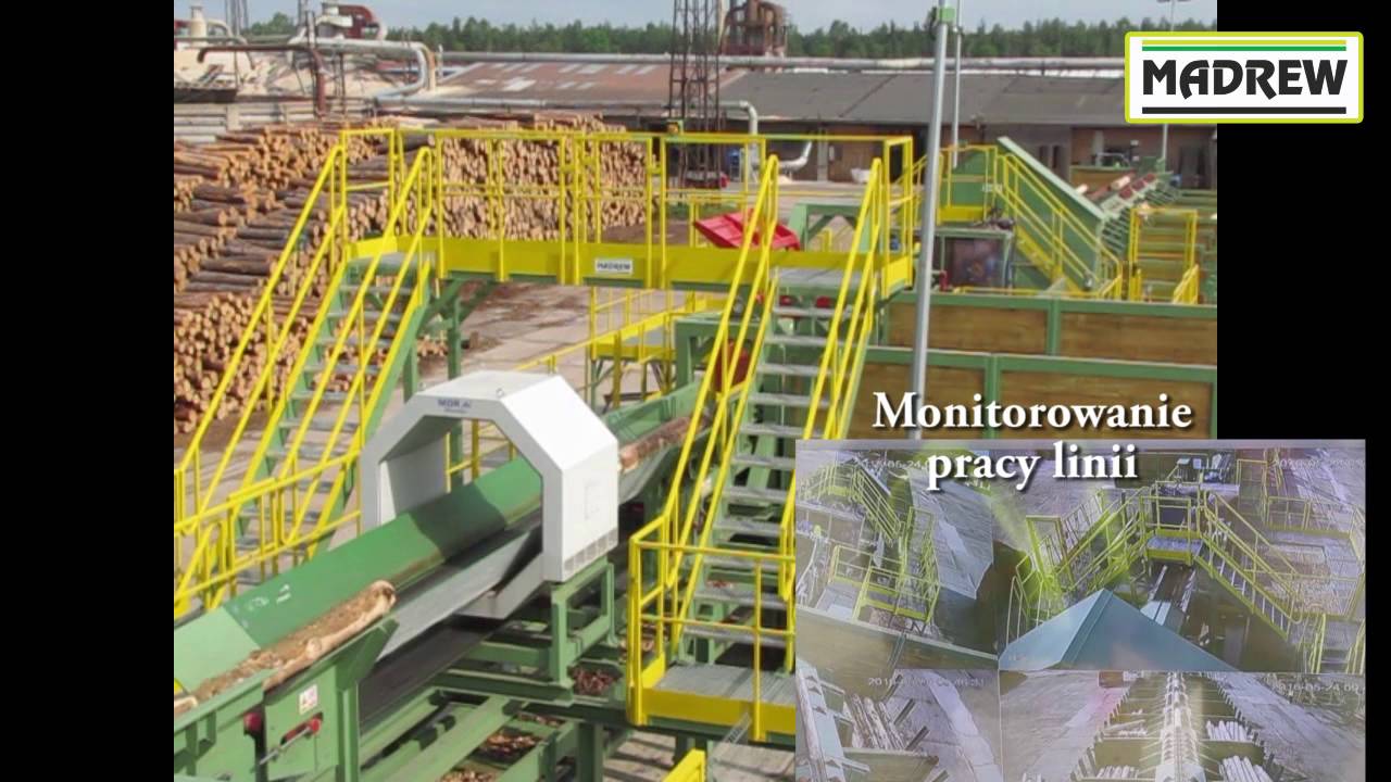Sortownia kł&oacute;d, korowanie - ZBM Madrew
