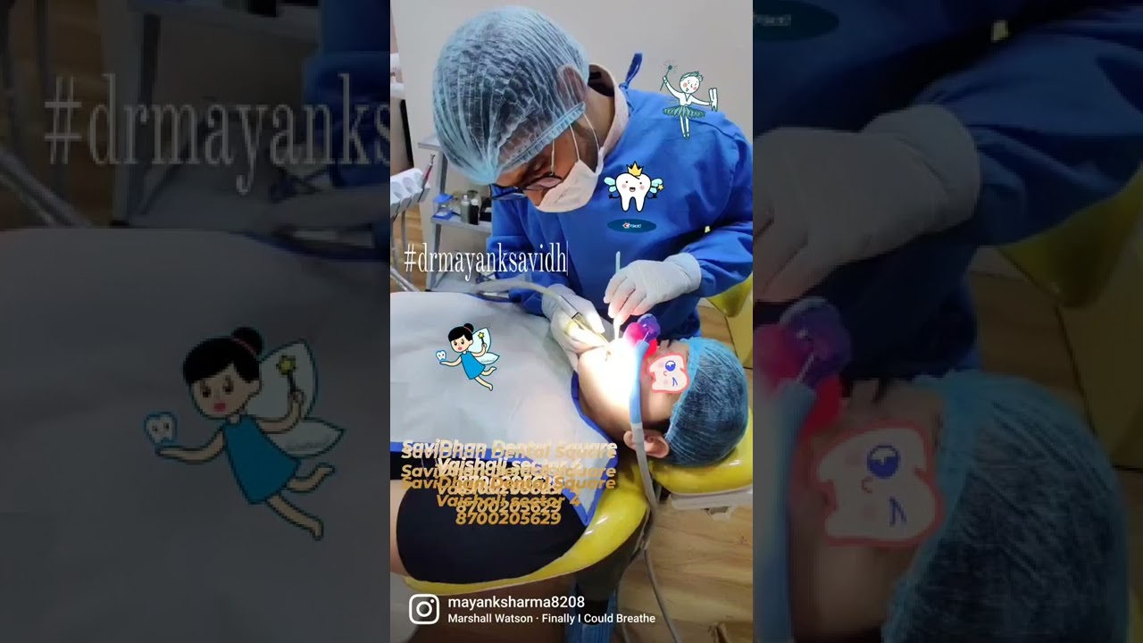 Best Kids Dental treatment Under Laughing gas  - 100 percent painless experience