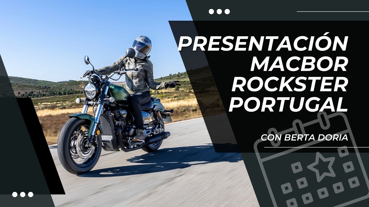 Probando la Nueva Macbor Rockster 410 🏍️ | De viaje por Portugal📍