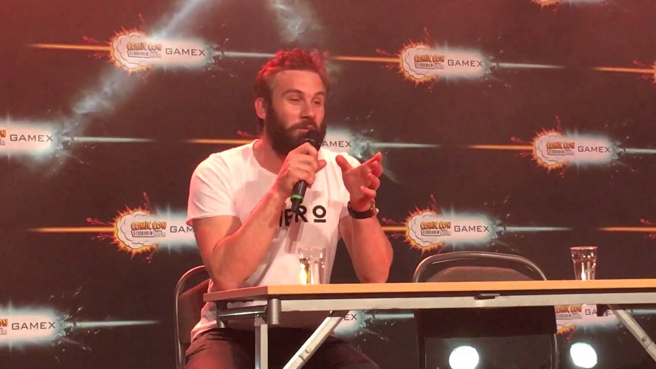 Vikings Clive Standen Panel at Comic Con Stockholm