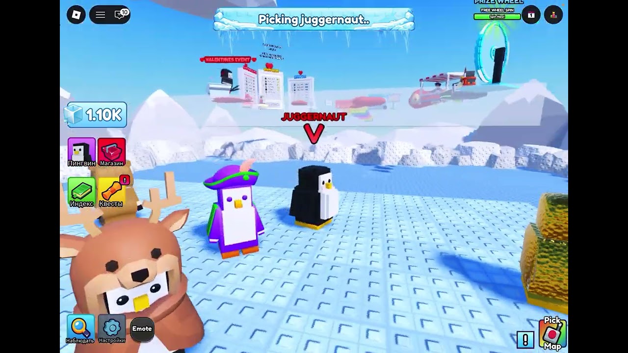 🐧 Я играла в ПИНГВИНОВ в Roblox и это было БЕЗУМНО 😂❄️