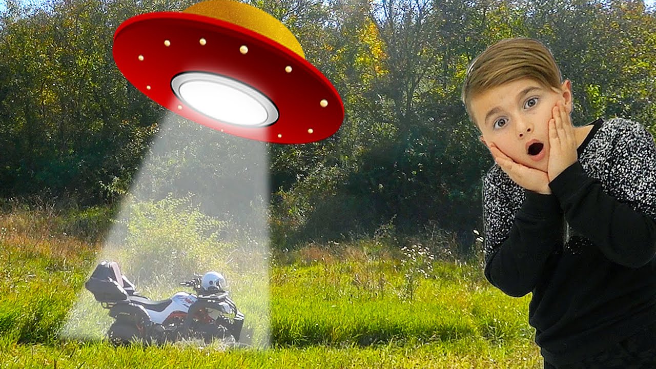 Extraterestrii mi-au furat ATV-ul !!