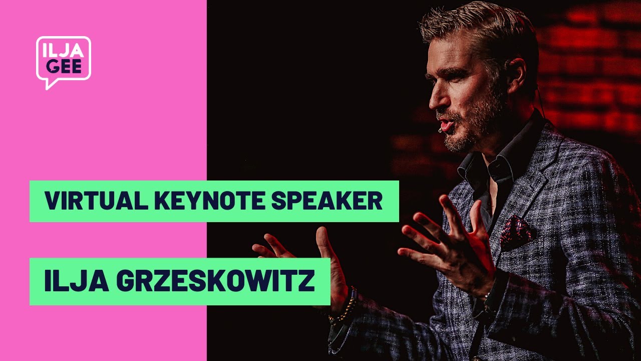 Virtual Keynote Speaker - Online Vortrag und Pr&auml;sentationen von Ilja Grzeskowitz