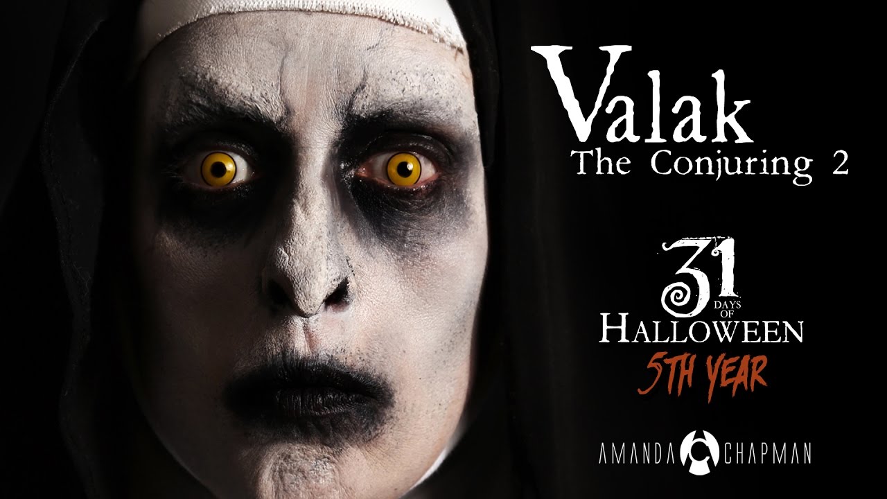 VALAK - The Conjuring 2 Nun Makeup / 31 Days Of Halloween Series