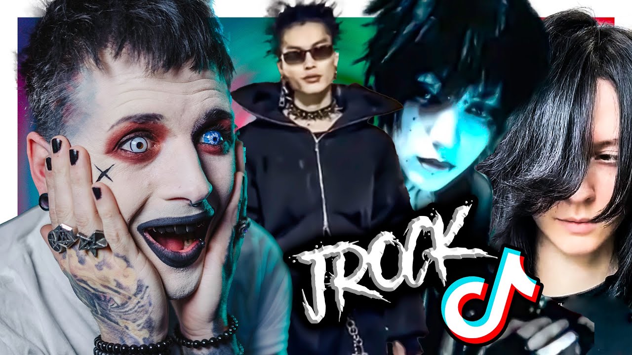 ГОТИЧЕСКАЯ РЕАКЦИЯ НА JROCK TIKTOK