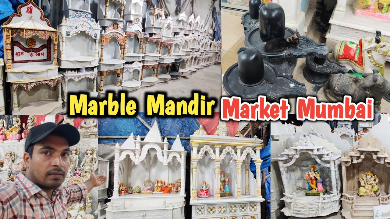 Temple Market In Mumbai | Marble Mandir Market | Marble Murti Market