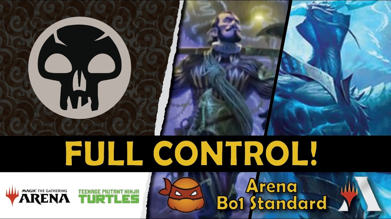 Mono Black Control With Ugin Is DISGUSTING #tmt #mtg #standard #mtgarena #ugin #monoblack