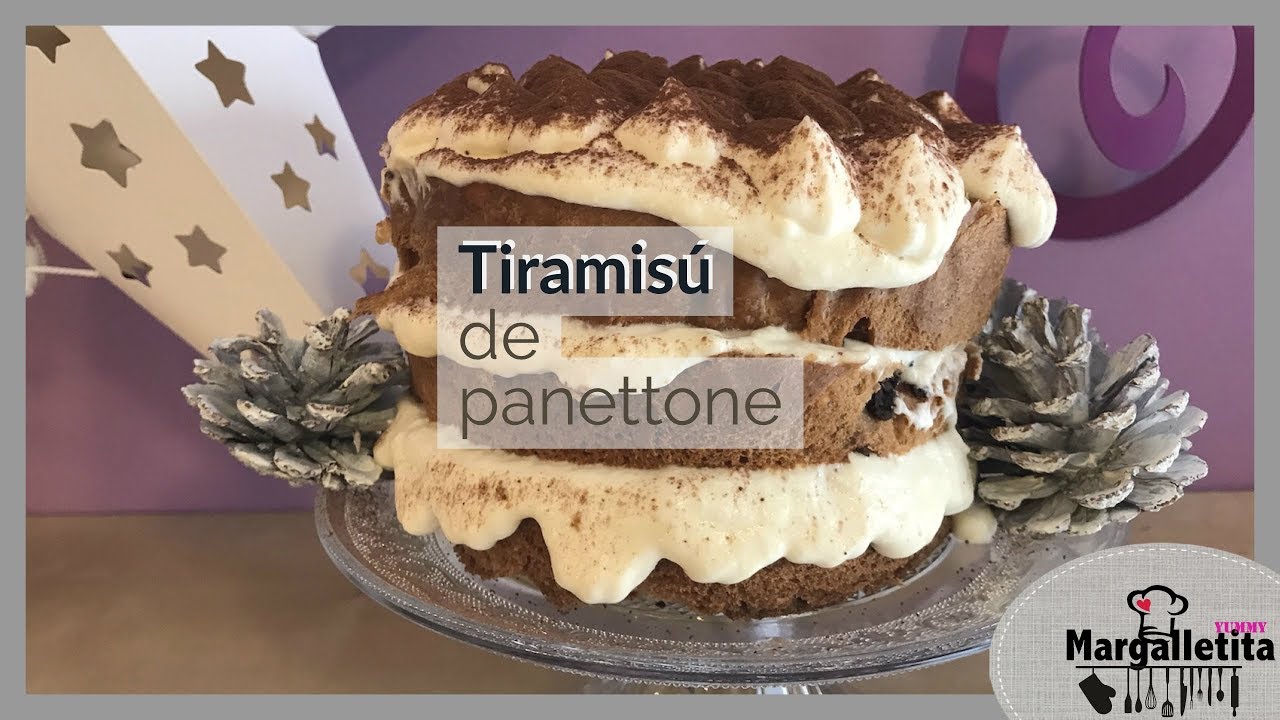 Tiramisú de Panettone/ Postre italiano con pequeña variación...