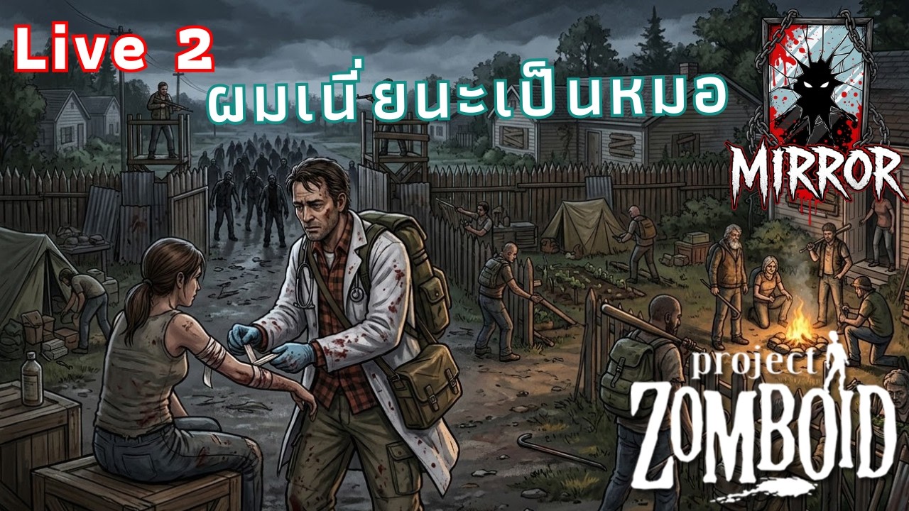 Project Zomboid Mirror Pve : คนสร้างบ้านหาย