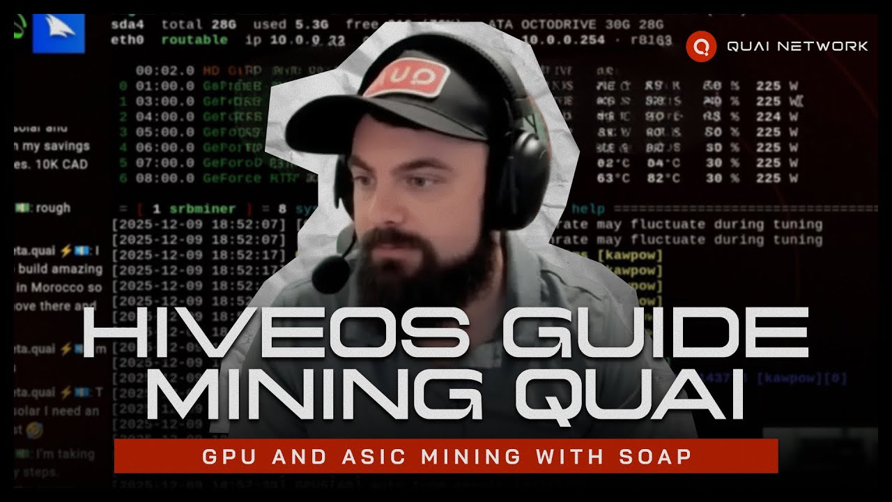 Настройка HiveOS для майнинга Quai с использованием GPU или ASIC