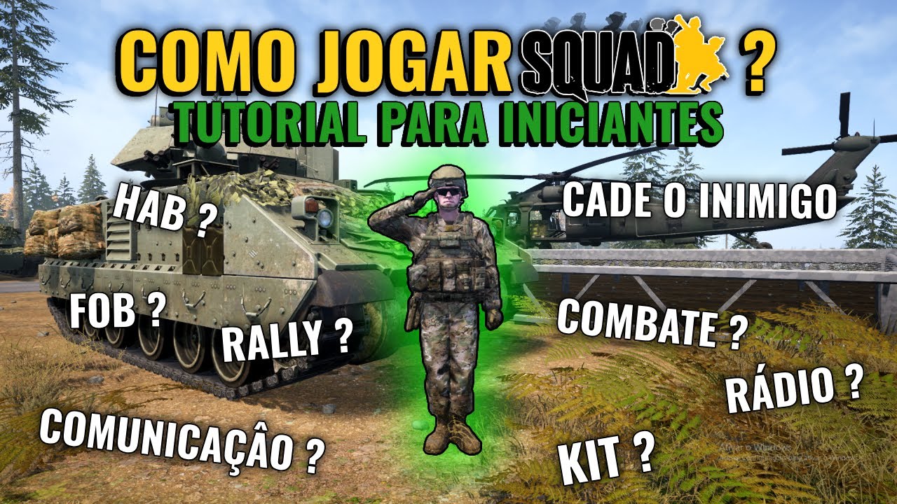 Como jogar SQUAD ? Tutorial para iniciantes 2025 - Objetivos, Onde spawnar, KITs, Comunicação e MAIS