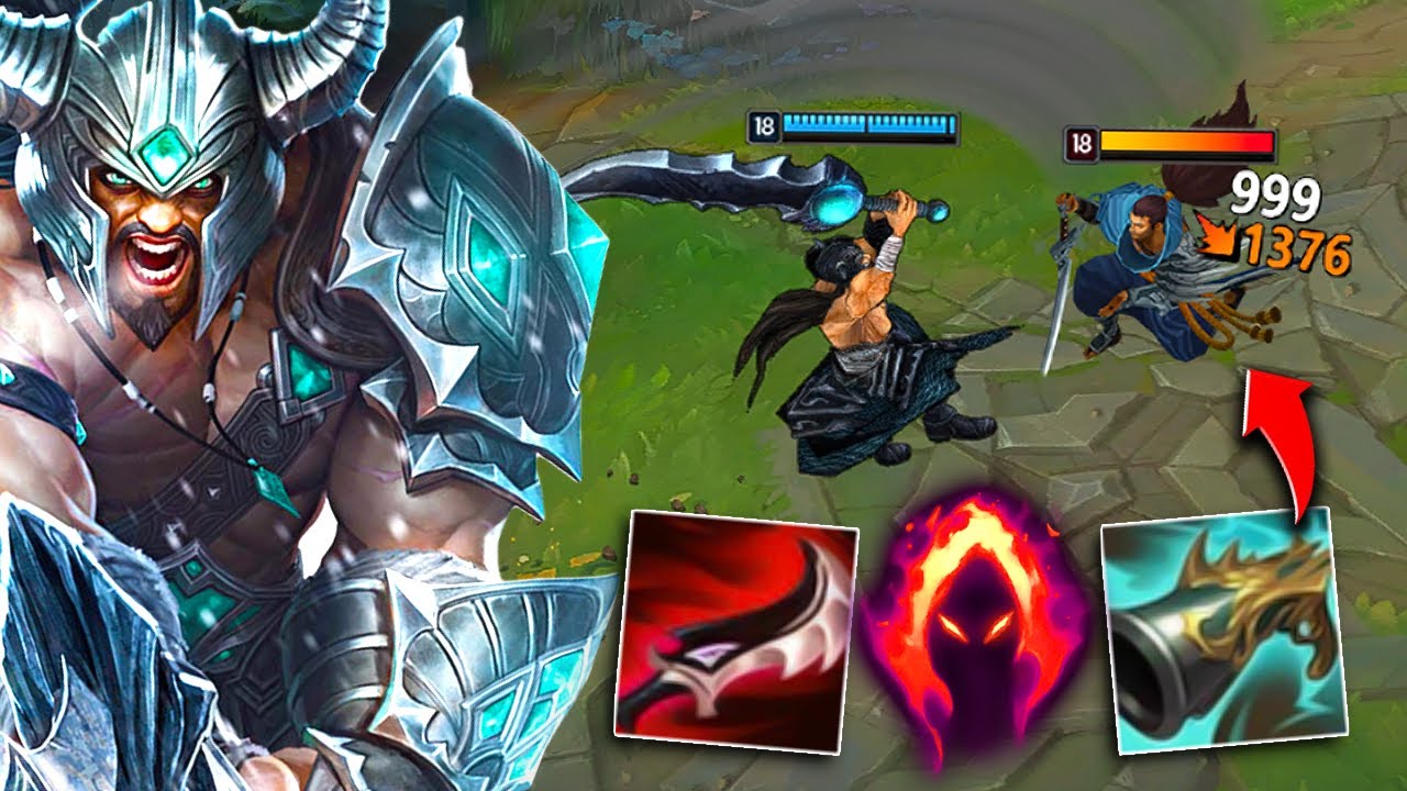 Tryndamere, but one auto will kill you