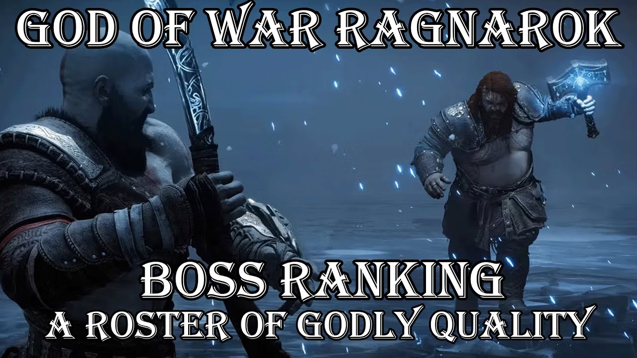 Все боссы God of War Ragnarok: от худшего к лучшему — MattTGM