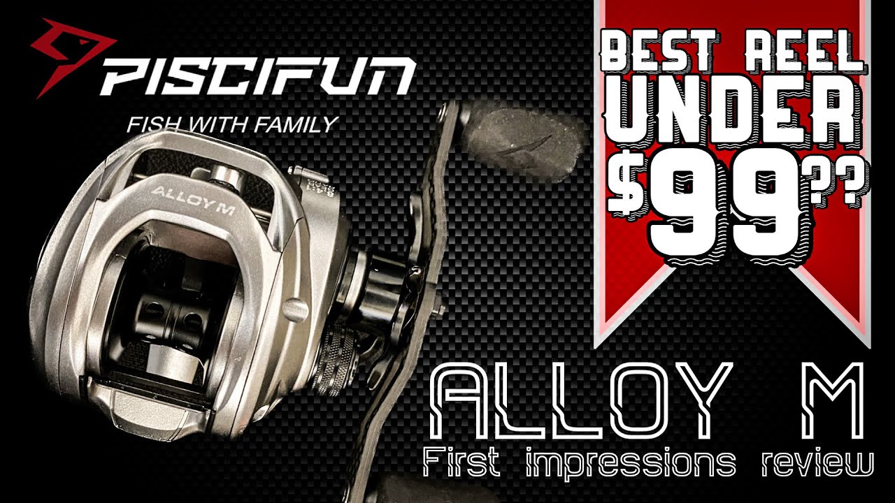 PISCIFUN ALLOY M Baitcasting reel (is it the best casting reel under 100$) - Review