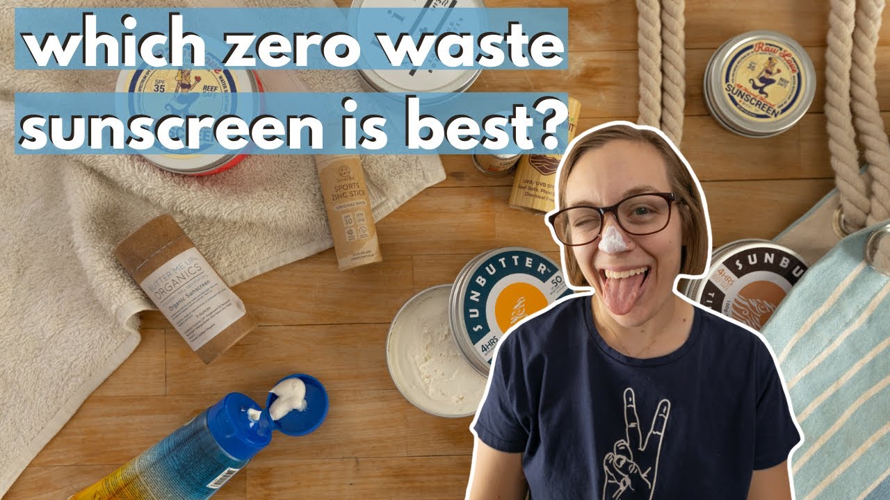 THE BEST ZERO WASTE SUNSCREEN?! Reviewing reef-safe sunscreen for outdoor adventures