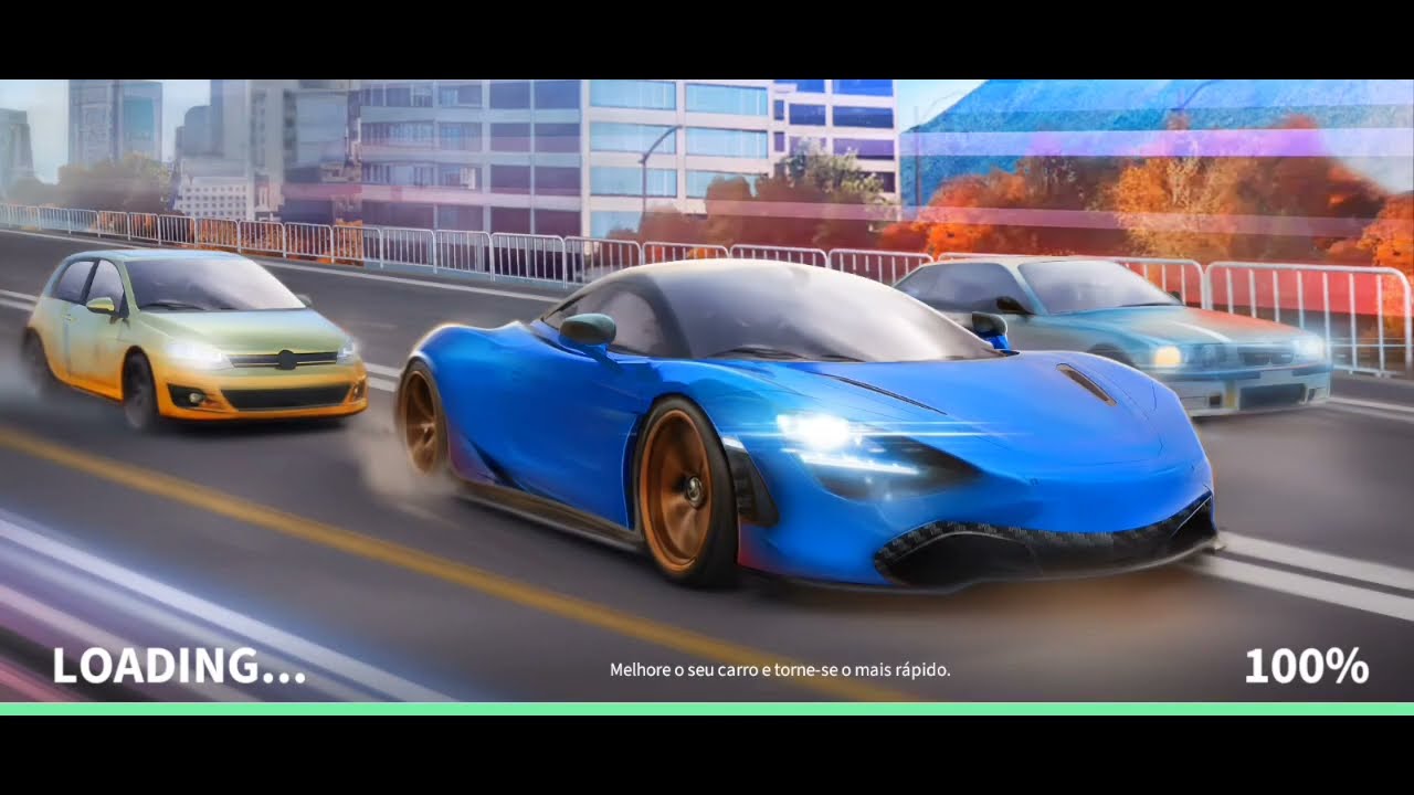 Racing in car 2021 corrida com os carros que aparecer na pista 