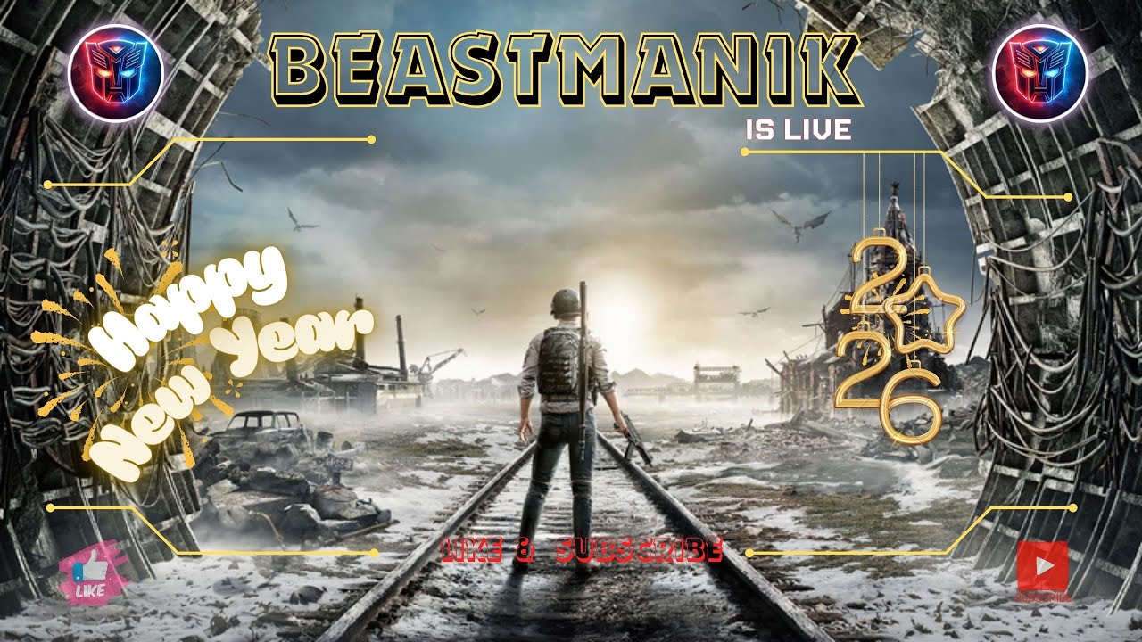 BeastManik is Live Solo vs Squad Rush Game Only #BeastManik #Bgmilive #Pubglive #Beastlive