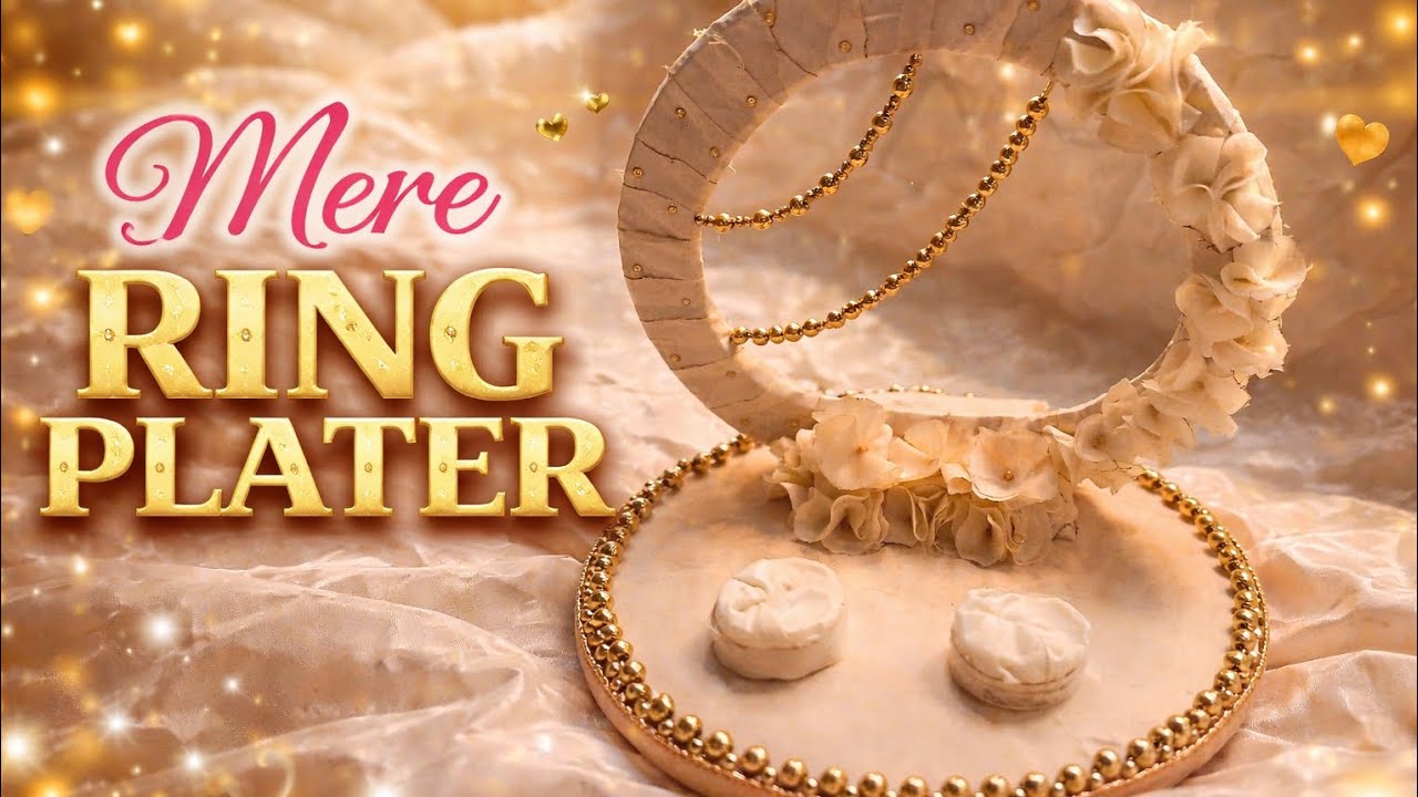 Budget Friendly DIY Ring Platter 💍 | Wedding Decor Idea