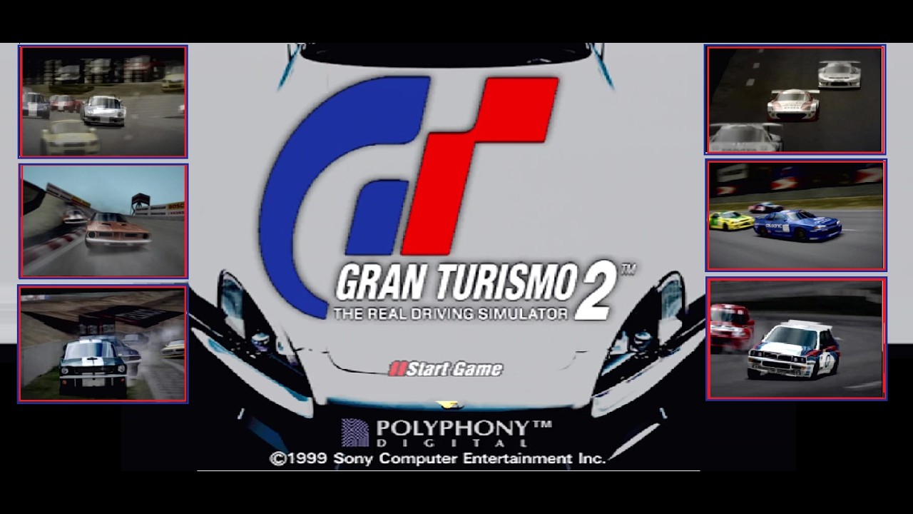GRAN TURISMO 2 - ATTRACT MODE (FMV) PLAYSTATION 1 - SONY/POLYPHONY DIGITAL - JAPAN - 1080p60