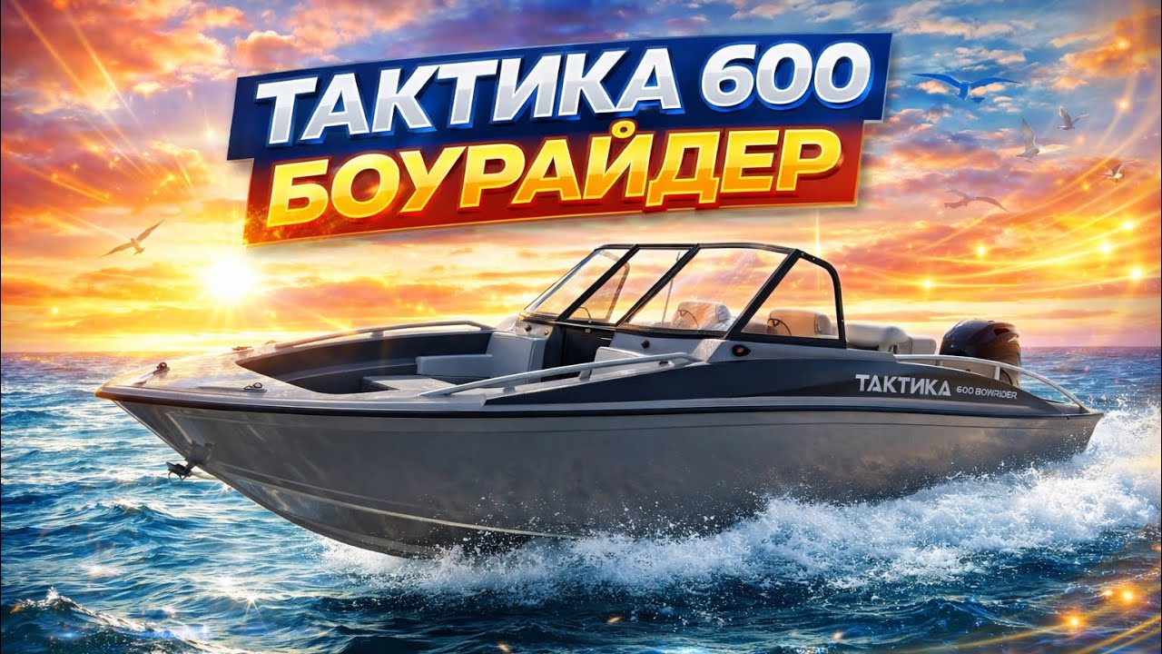 Тактика 600 Боурайдер! Корпус, в который поместятся все!