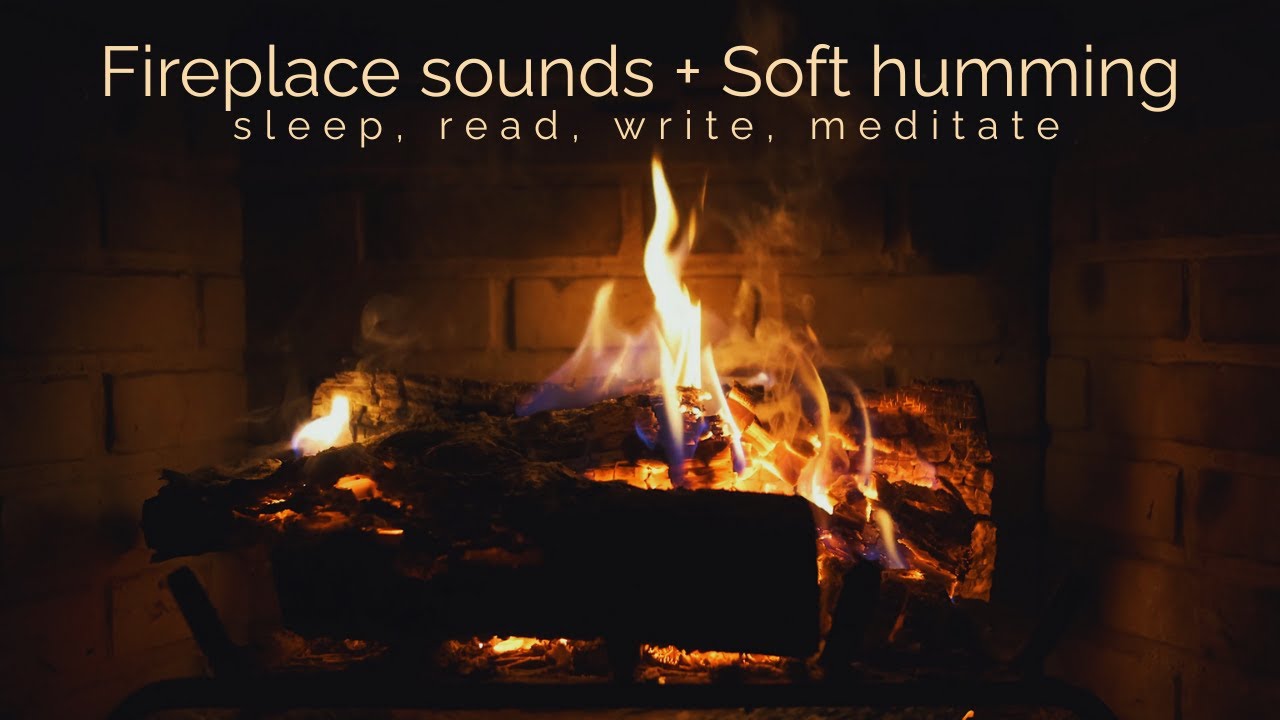 Humming You to Sleep By the Fireplace😴🔥Autumnal Soft and Beautiful Singing for Sleep, Rest, Relax🍁