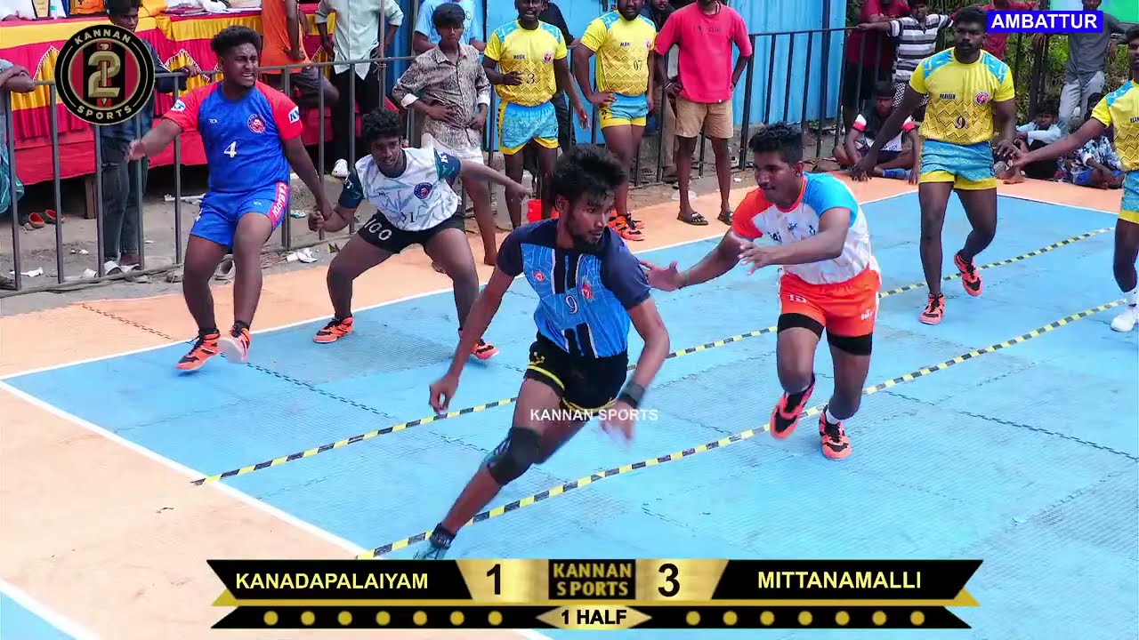 MITANAMALLI VS KANADAPALAIYAM @AMBATTUR CHENNAI KABADDI MATCH