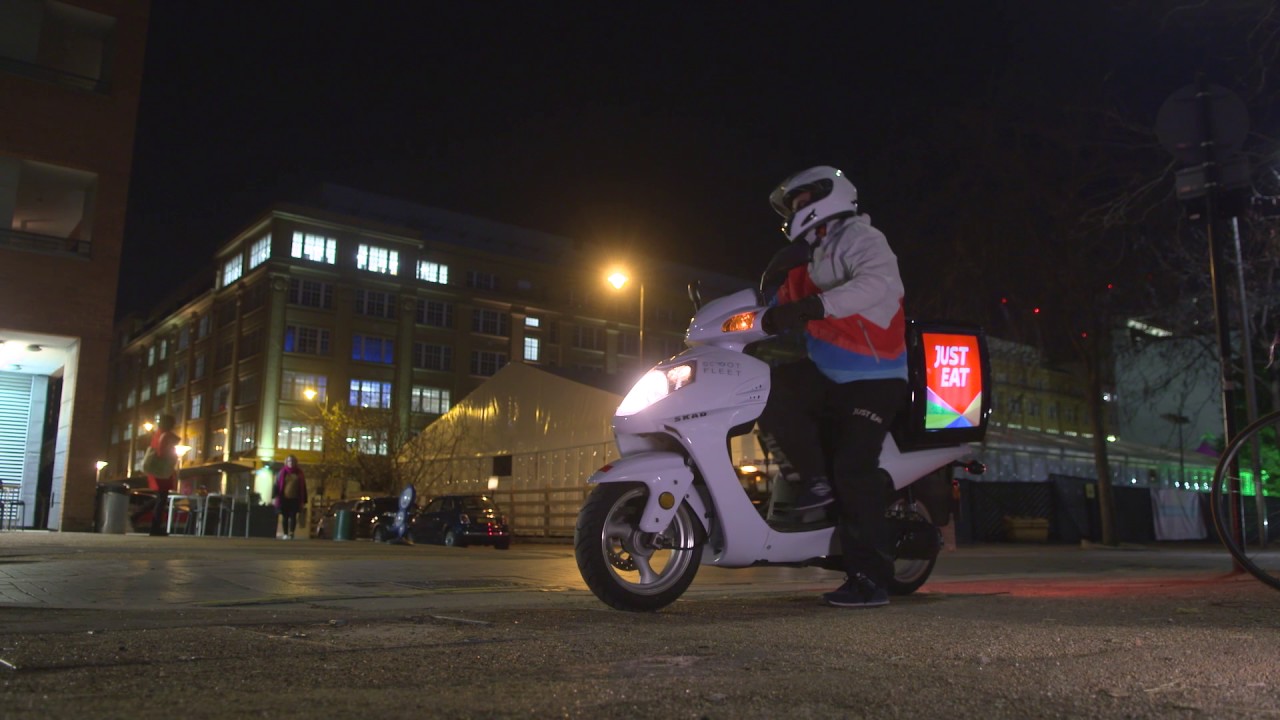 Just Eat delivery driver intro 2016