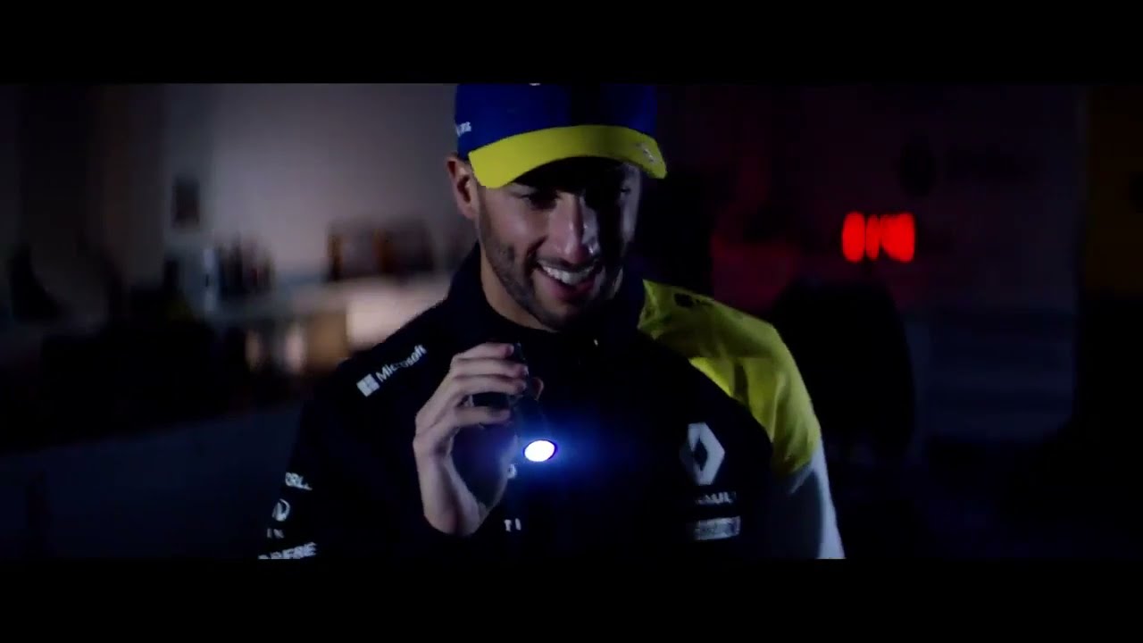 Renault F1 commercial with Fernando Alonso and Daniel Ricciardo