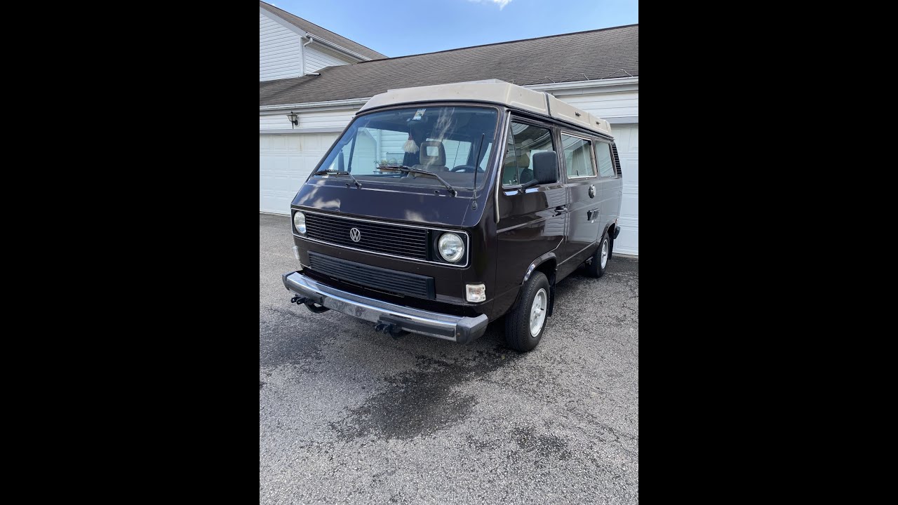 1985 Volkswagen Vanagon Westfalia