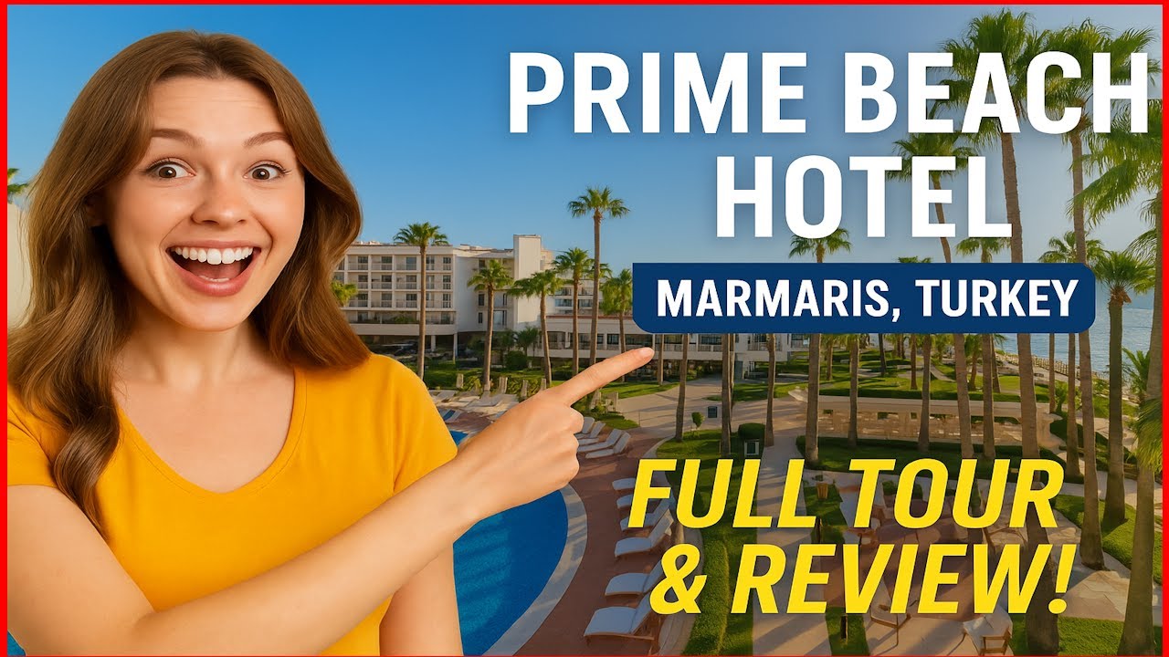 🌊 Prime Beach Hotel Marmaris, Turkey – Full Luxury Tour & Honest Review!