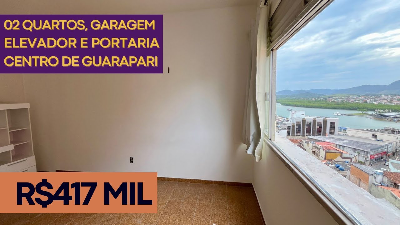 Oportunidade Apartamento à venda no Centro de Guarapari, 2 quartos, Garagem, Elevador