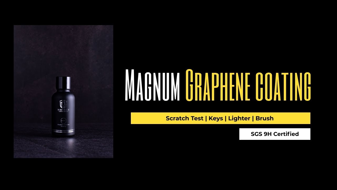 Magnum Graphene Coating Durability 9H Scratch Test