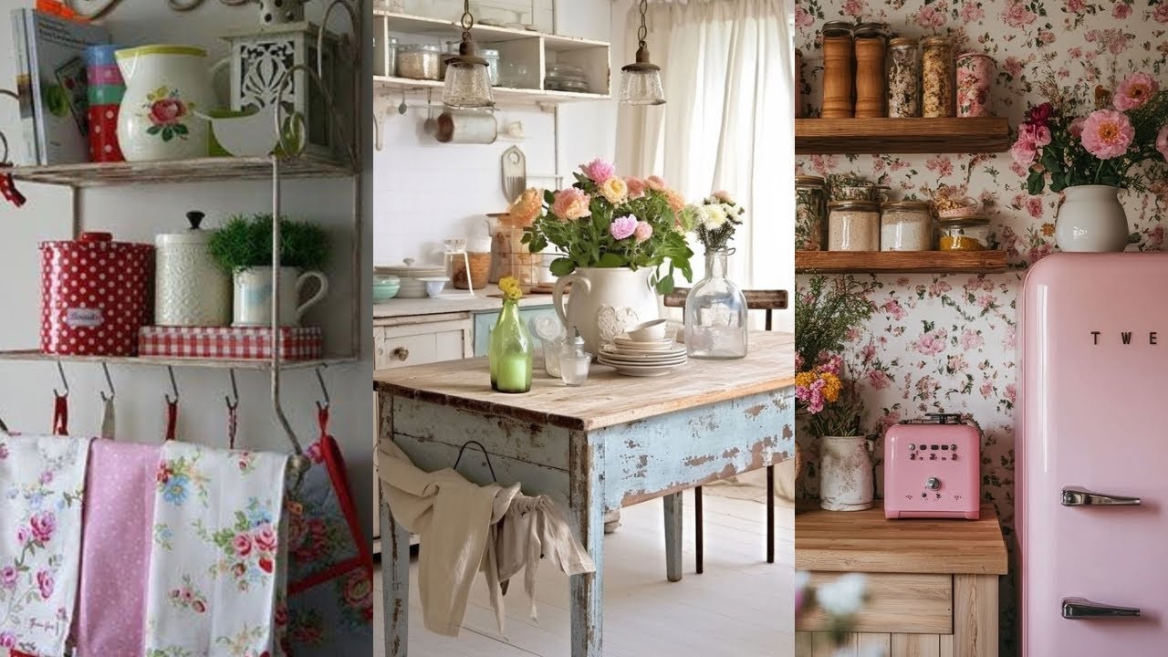 I Transformed My Kitchen Into A Shabby Chic Dream