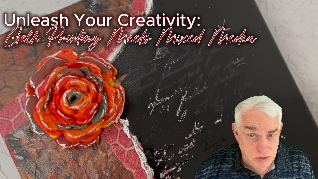 Unleash Your Creativity: Gelli Printing Meets Mixed Media with@ShelliAndersonArt