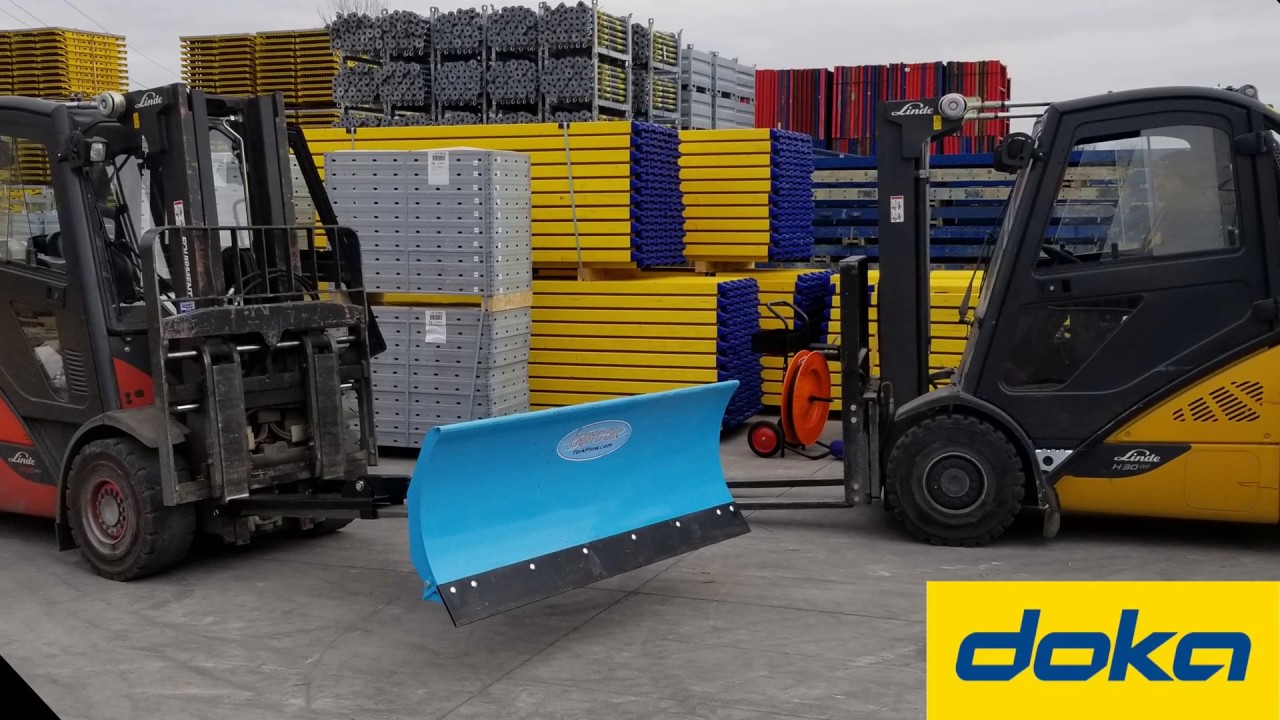 Don't Put a Plow Blade on Your Forklift Until You've Watched This