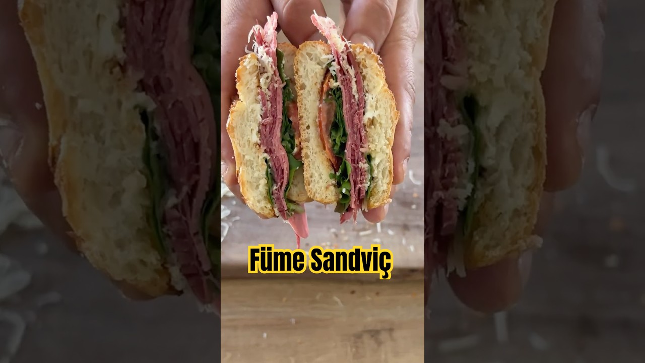 F&Uuml;ME KABURGA SANDVİ&Ccedil; 🤤 #sandwich