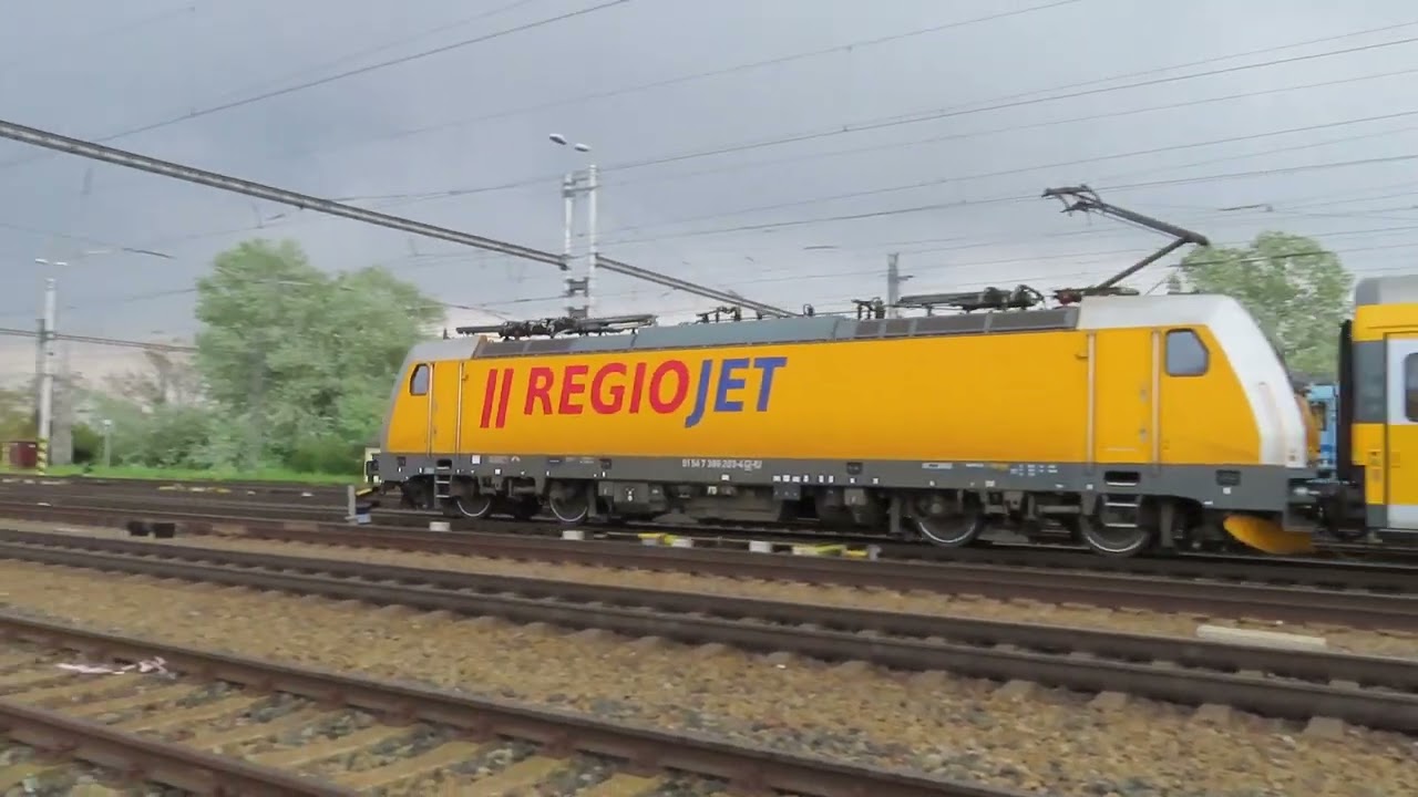 Páteční odpolední frmol v Břeclavi.✌️🚊🎥19.4.2024