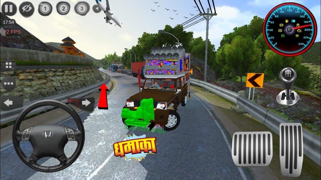 MINI PICKUP DJ GAME !! BUS SIMULATOR INDONESIA GAME !! PICKUP DJ MOD ! GAME PLAY ⏯️ #viral #dj #game