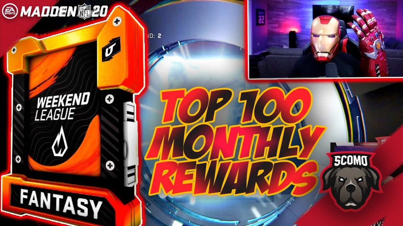2 Fire Fantasy Packs! Top 100 Monthly! Best Rewards In The Game! [MADDEN 20 ULTIMATE TEAM]
