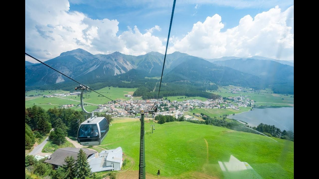 Cabinovia Lago San Valentino alla Muta - Da San Valentino 1.470 m. a malga Haideralm 2.460 m.