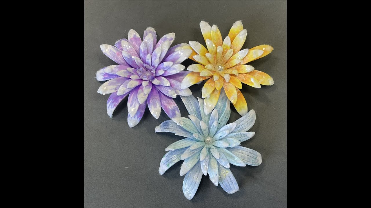Daisy Flowers - Coloured & Shaped 3 ways