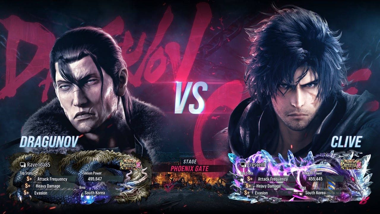 T8 🔥 KNEE (Dragunov) vs CRESCENT (Clive) 🔥 Tekken 8 High Level Gameplay
